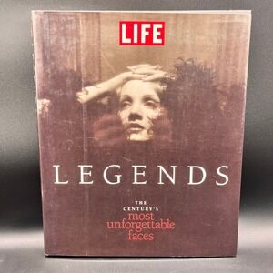 LIFE Legends The Centurys Most Unforgettable Faces Hardcover Photography‎ Book